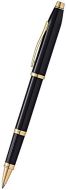 Cross Century II Black Lacquer/23KT Gold Plate Rollerball Pen (414-1)