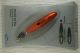 Cross Made in the USA Aztec Orange Barrel Rollerball Pen with Black Gel Ink and Complimentary Key/lanyard Clip