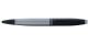 Calais Matte Gray and Black Lacquer Ballpoint Pen