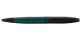 Calais Matte Green and Black Lacquer Ballpoint Pen
