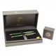 Cross 175th Anniversary Collection Classic Century Green and 23kt Gold Ballpoint Pen and Pencil Gift Set