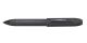 Tech Pro Black Micro-knurl Fine-tip Active Stylus and Ballpoint Pen with Engraving Panel