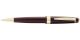Bailey Light Polished Burgundy Resin and Gold Tone Ballpoint Pen