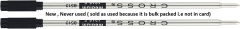 Cross Ballpoint Pen Refill - Black - Medium - Bulk Pack